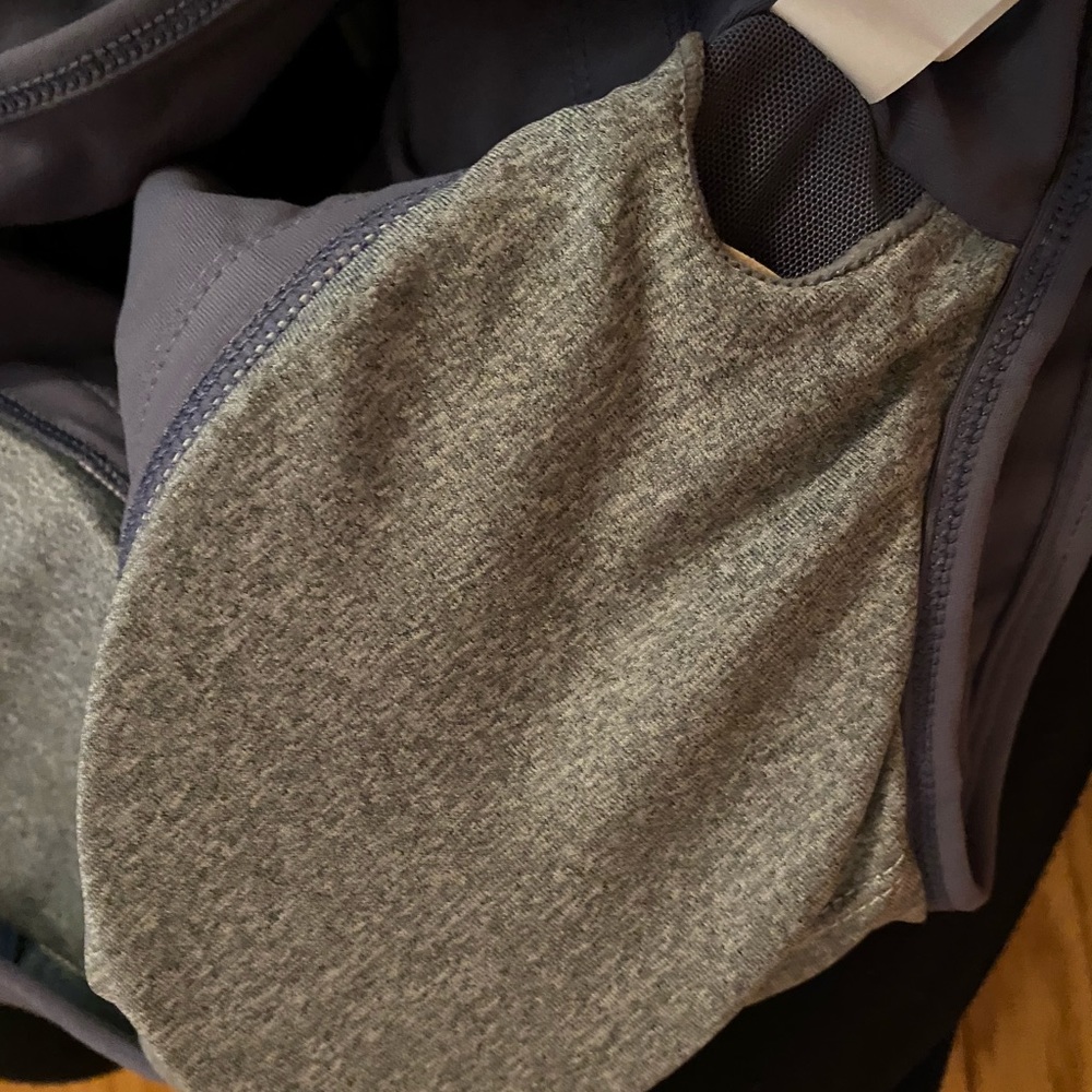 Blue Workout Top/Bra - Picture 2 of 6